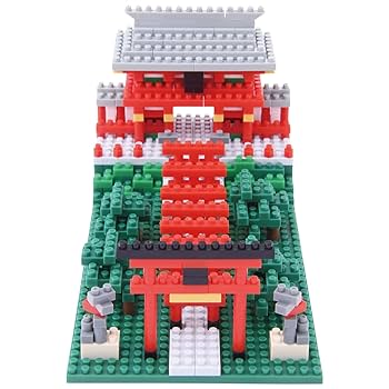Amazon.com: Kawada NanoBlock - NBH-108 - Inari Shrine Micro